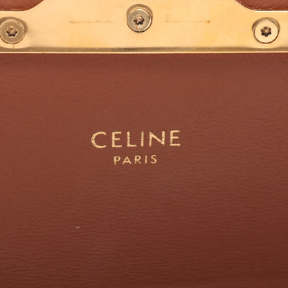Celine Triomphe Shoulder Bag Brown - photo 5
