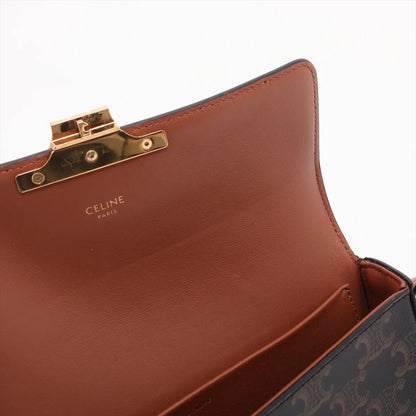 Celine Triomphe Shoulder Bag Brown - photo 6