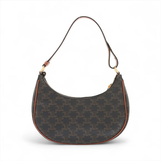 Celine Triomphe Ava Shoulder Bag Brown - photo 2