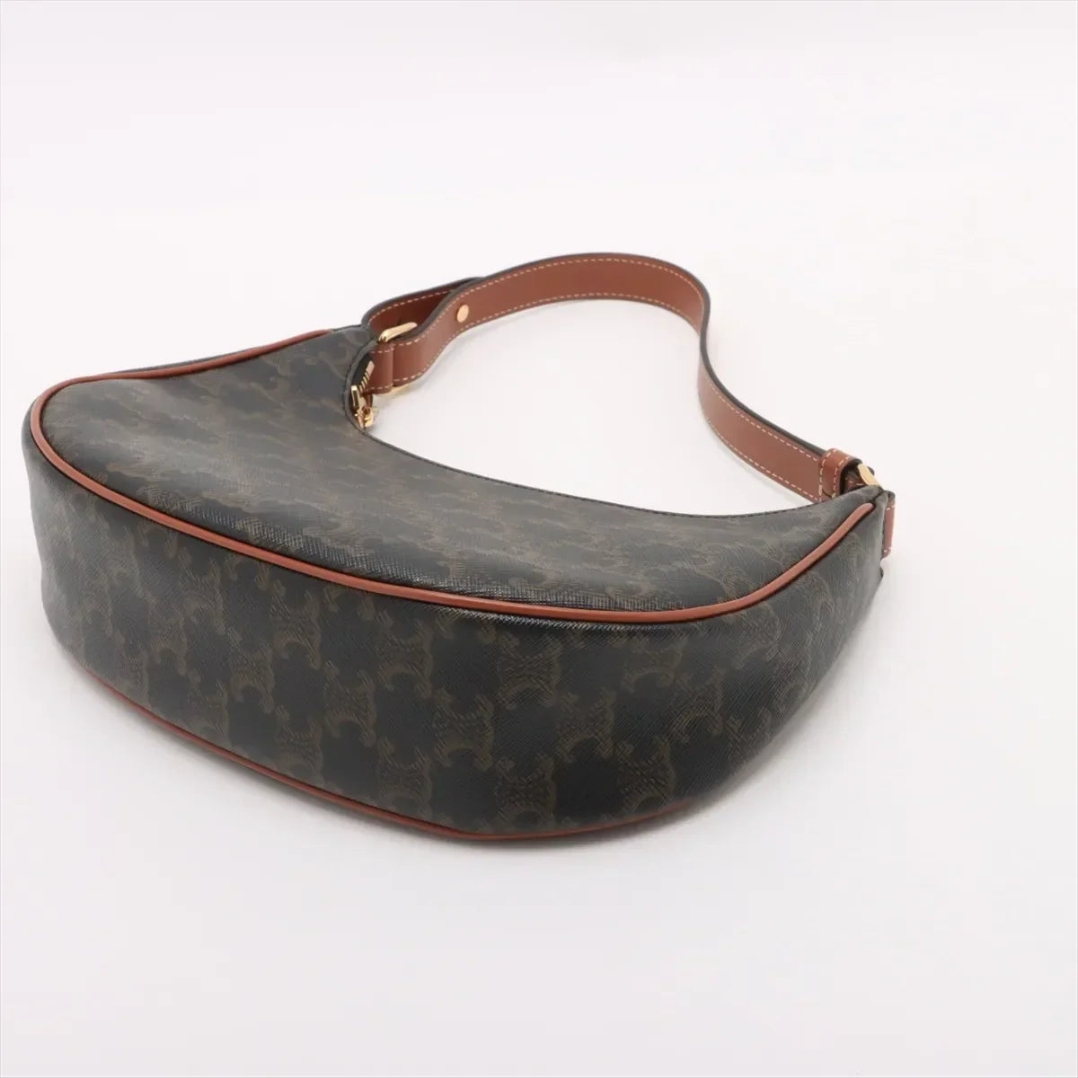 Celine Triomphe Ava Shoulder Bag Brown - photo 11