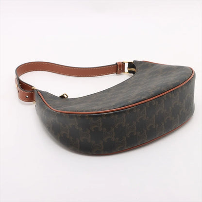 Celine Triomphe Ava Shoulder Bag Brown - photo 10