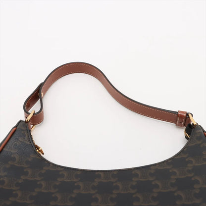 Celine Triomphe Ava Shoulder Bag Brown - photo 8