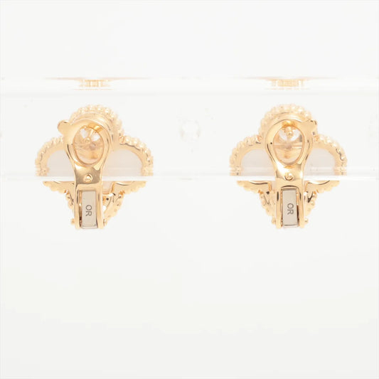 Van Cleef & Arpels Vintage Alhambra Mother of Pearl Earrings - photo 2