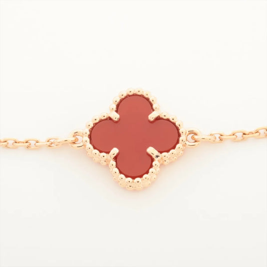 Van Cleef & Arpels Sweet Alhambra Carnelian Bracelet 2022 - photo 2