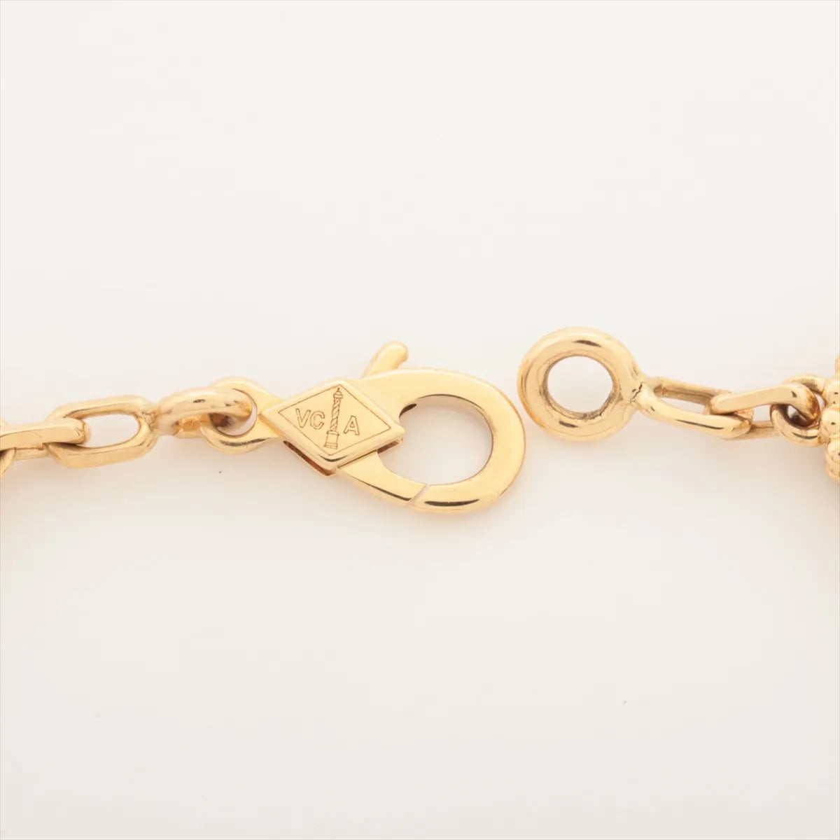 Van Cleef & Arpels Vintage Alhambra 5 Motifs Malachite Bracelet - photo 4