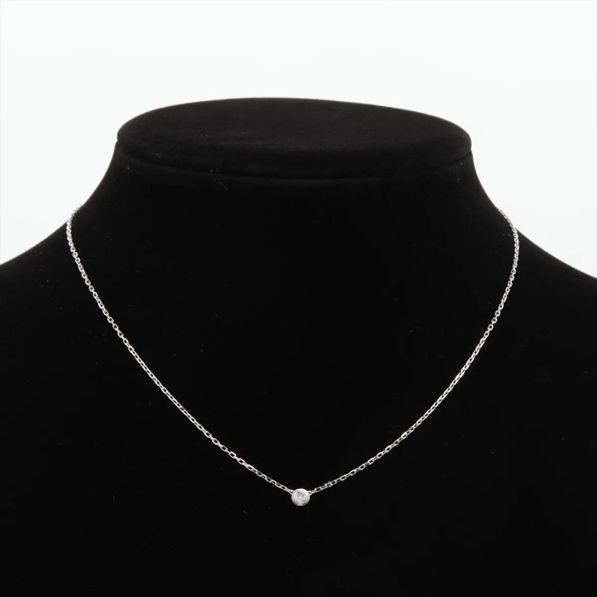 Cartier D'amour Small Diamond Necklace White Gold - photo 5