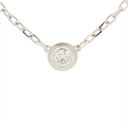 Cartier D'amour Small Diamond Necklace White Gold - photo 1
