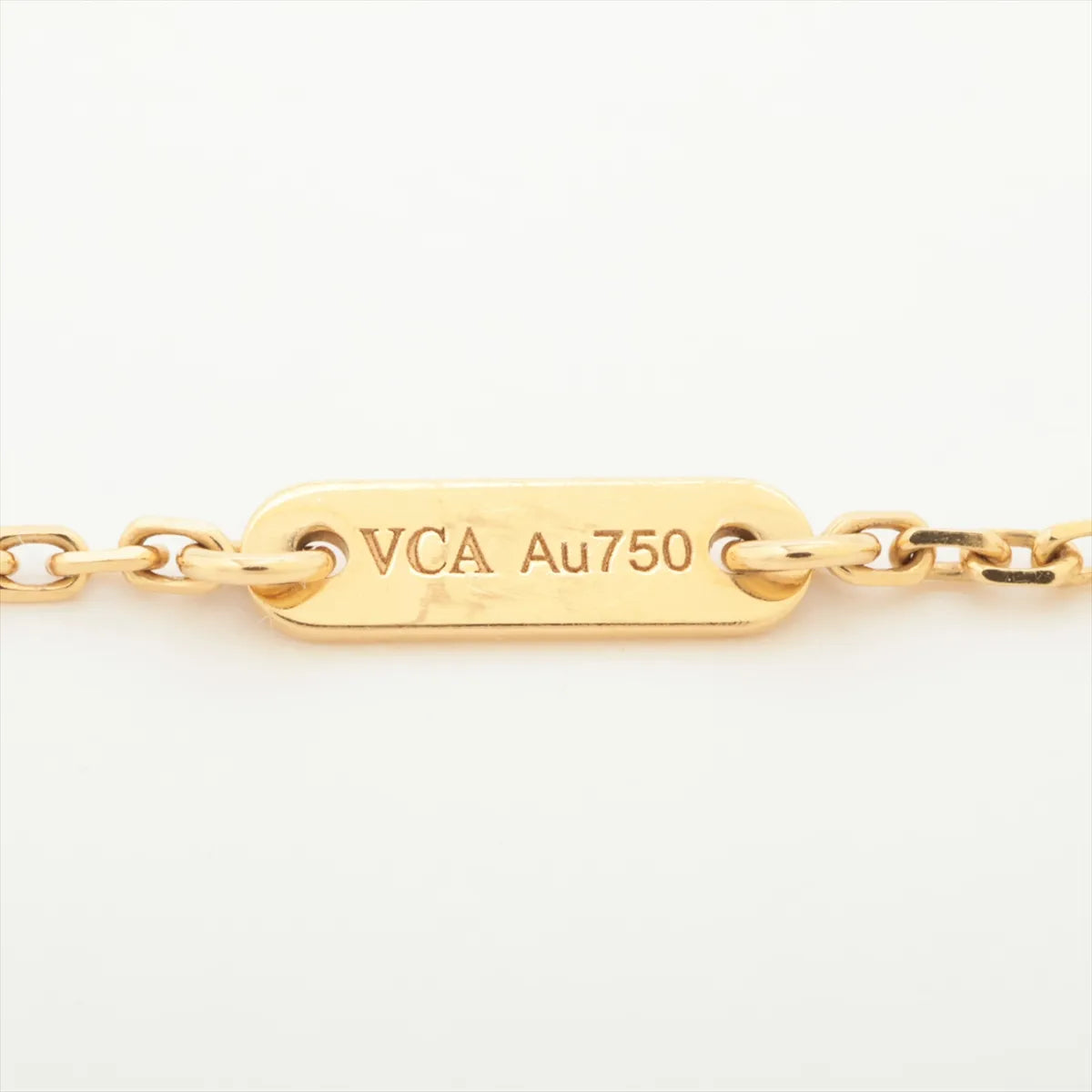 Van Cleef & Arpels Sweet Alhambra Mother Of Pearl MOP Bracelet Yellow Gold - photo 5
