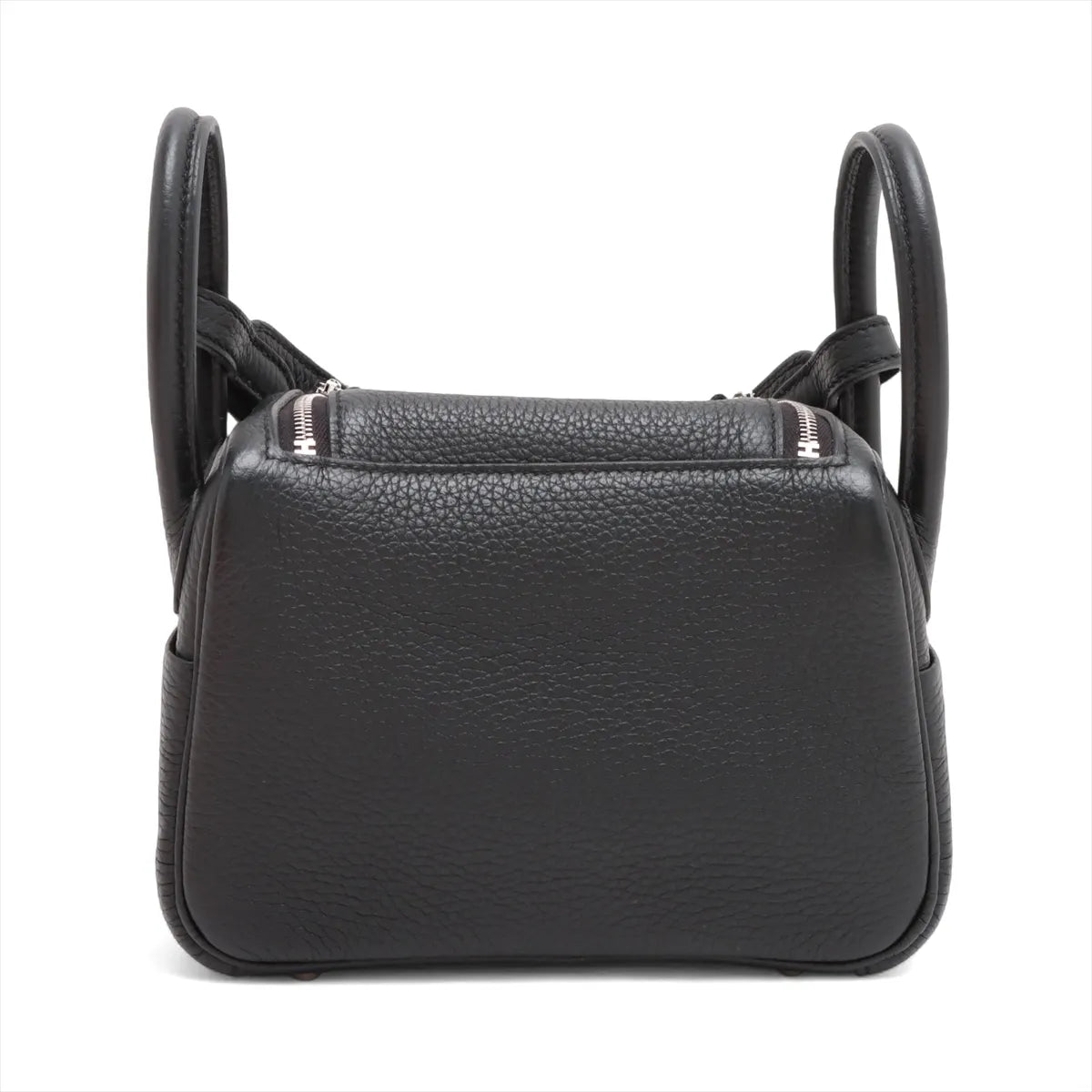 Hermes Mini Lindy Clemence Noir Black - W stamp - photo 2