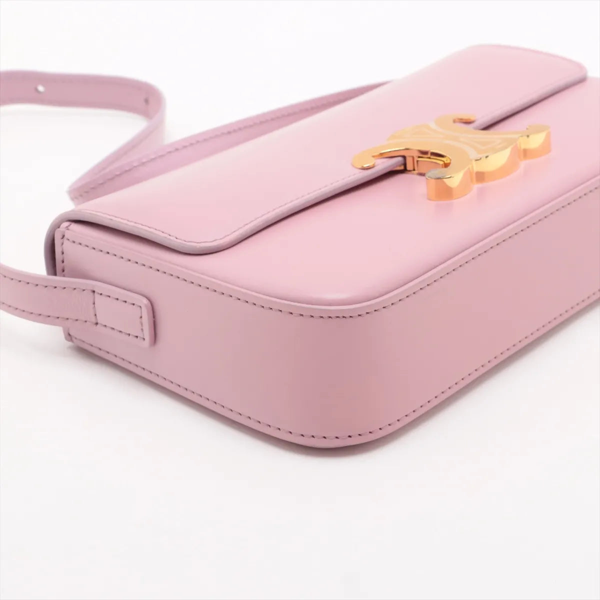 Celine Triomphe Shoulder Bag Pink - photo 10