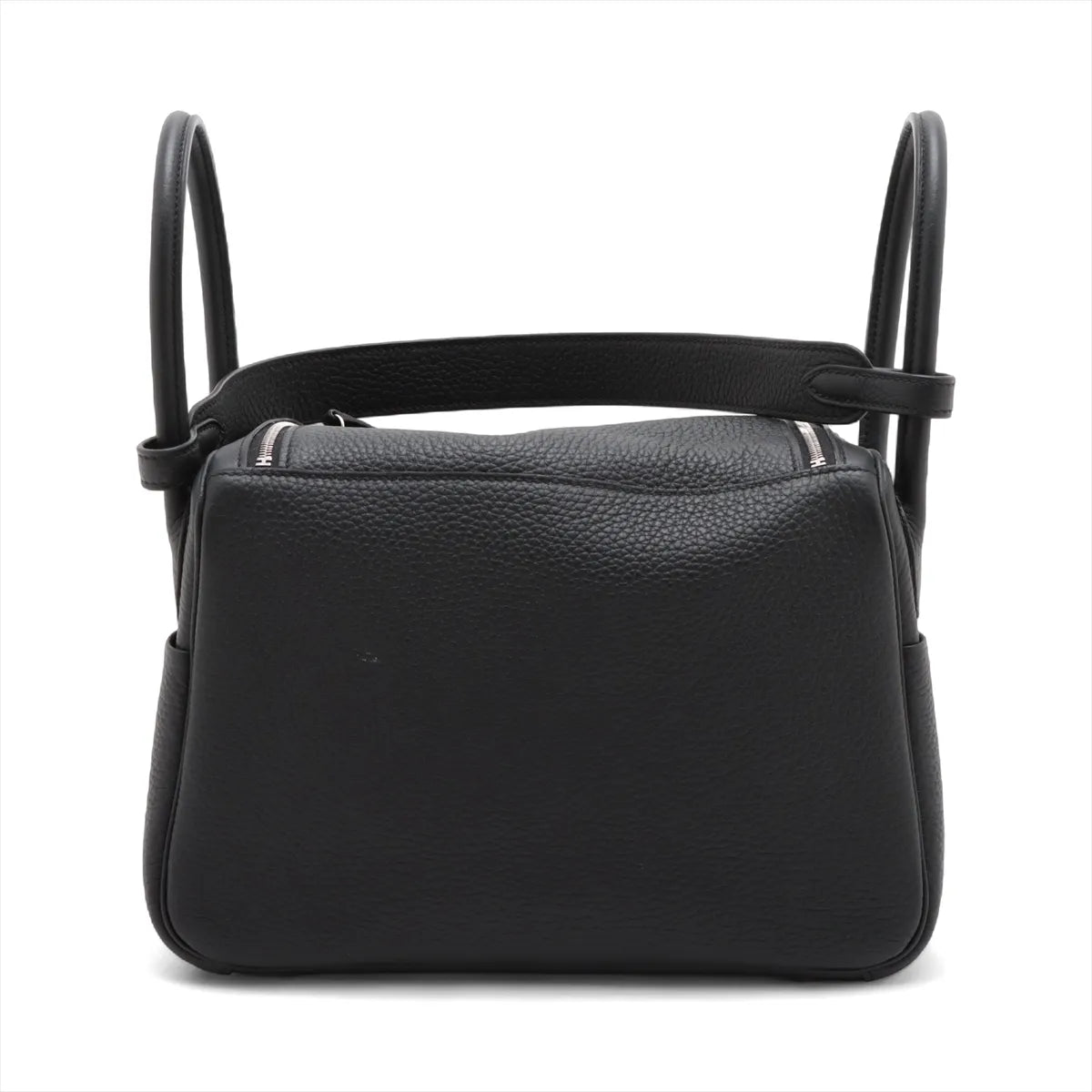 Hermes Lindy 26 Noir Black PHW W Stamp - photo 2