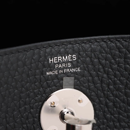 Hermes Lindy 26 Noir Black PHW W Stamp - photo 9