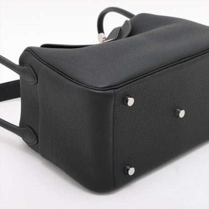 Hermes Lindy 26 Noir Black PHW W Stamp - photo 13