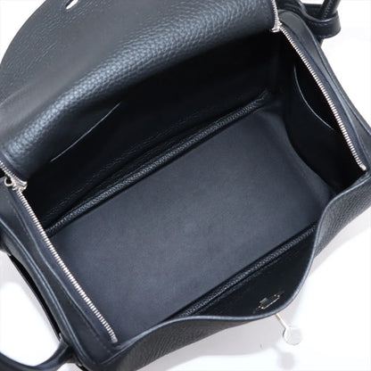 Hermes Lindy 26 Noir Black PHW W Stamp - photo 6