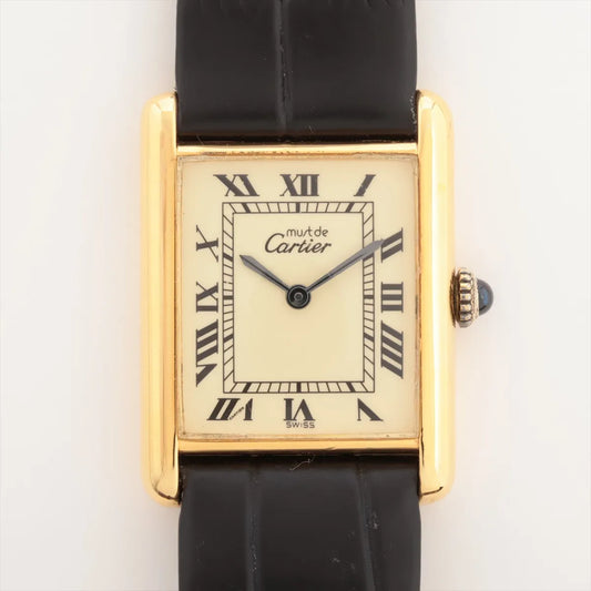 Cartier Must De Tank Roman Dial Watch (Winding Style) - photo 1