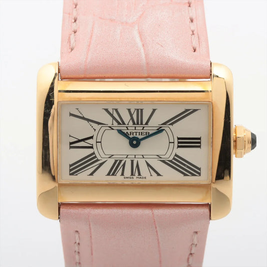 Cartier Mini Tank Divan Yellow Gold Quartz Watch W6300356 - photo 1