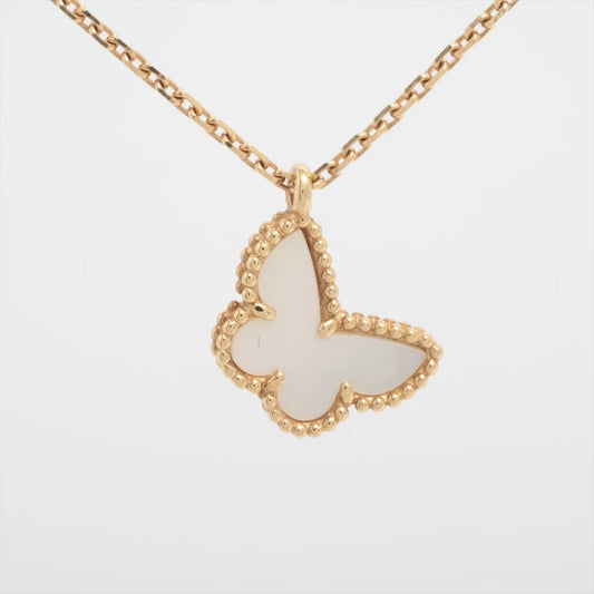 Van Cleef & Arpels Sweet Alhambra Butterfly White Mother Of Pearl Necklace - photo 1
