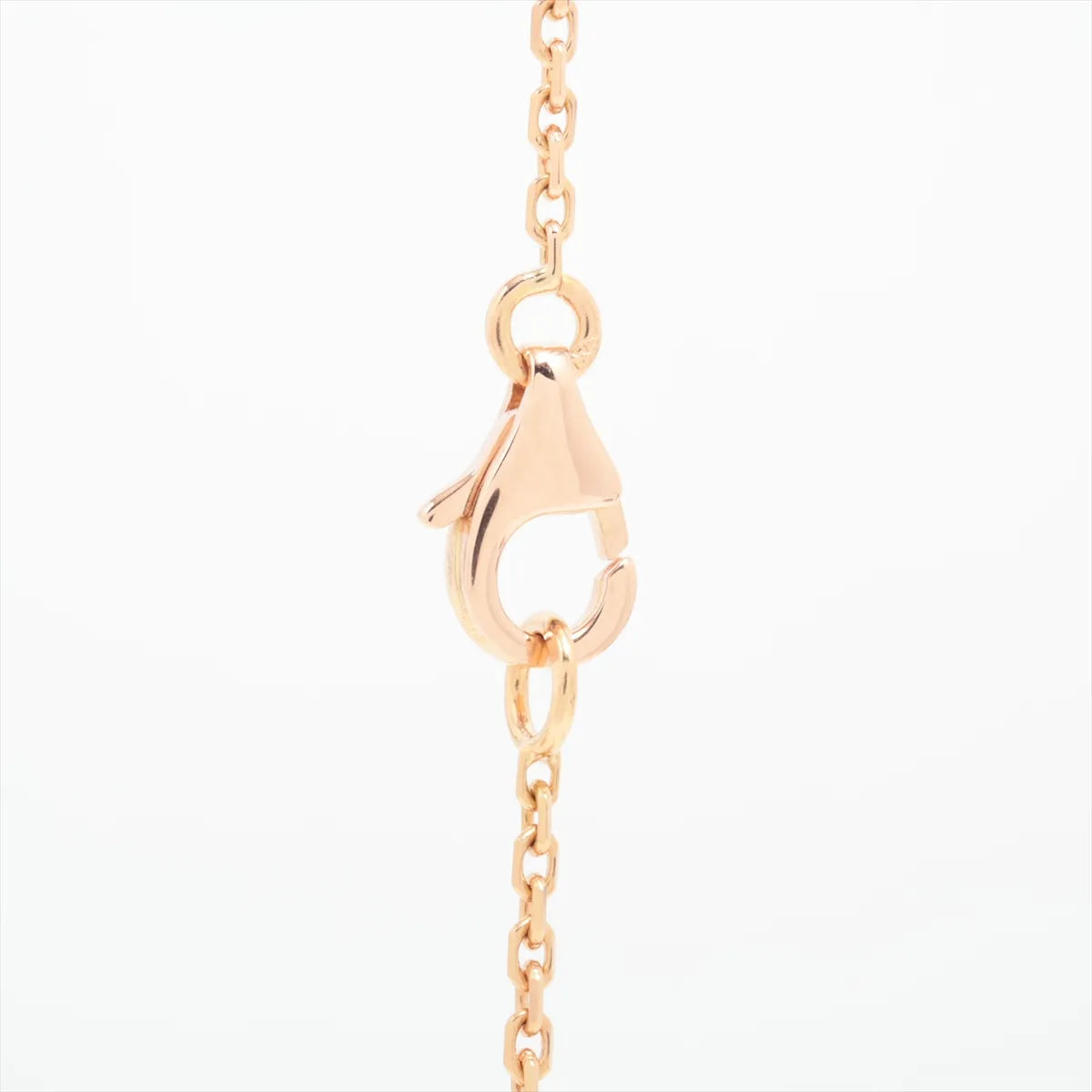 Van Cleef & Arpels Vintage Alhambra Holiday Pink Porcelain diamond Necklace - photo 3