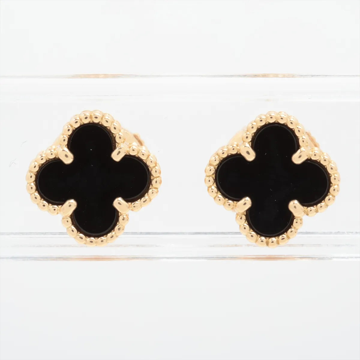 Van Cleef & Arpels Sweet Alhambra Onyx Earrings - photo 1