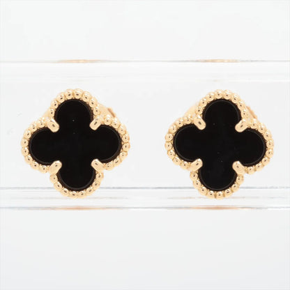 Van Cleef & Arpels Sweet Alhambra Onyx Earrings - photo 1