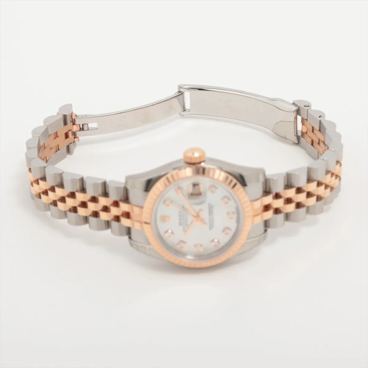 Rolex Lady Datejust 26mm Rose Gold Mother Of Pearl Watch 179171 2013 - photo 5
