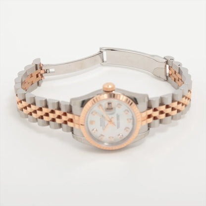 Rolex Lady Datejust 26mm Rose Gold Mother Of Pearl Watch 179171 2013 - photo 5