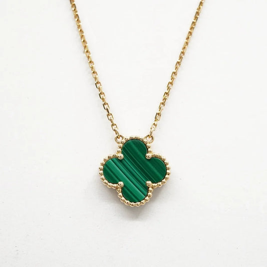 Van Cleef & Arpels Vintage Alhambra Malachite Necklace - photo 2