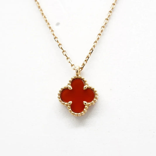 Van Cleef & Arpels Sweet Alhambra Carnelian Necklace - photo 1
