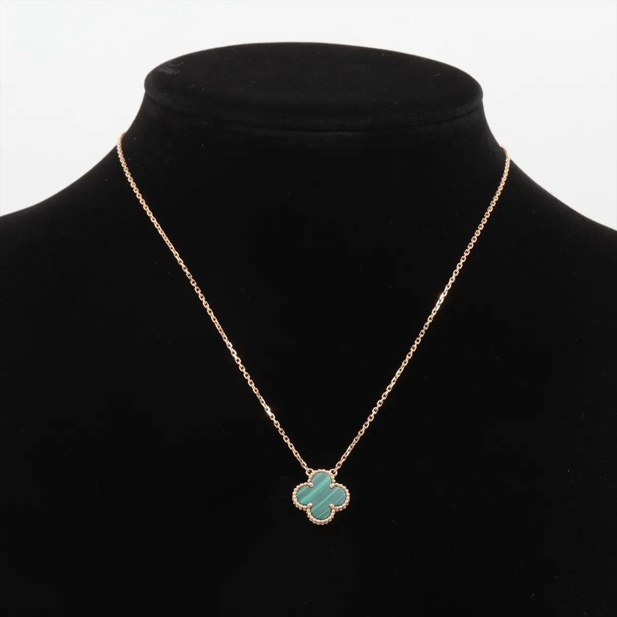 Van Cleef & Arpels Vintage Alhambra Malachite Necklace - photo 5