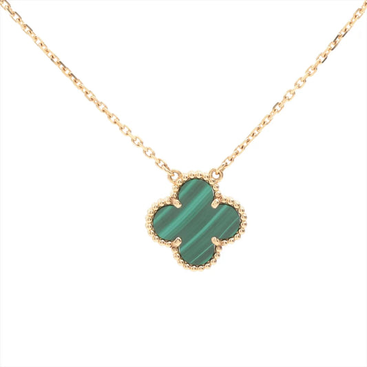 Van Cleef & Arpels Vintage Alhambra Malachite Necklace - photo 1