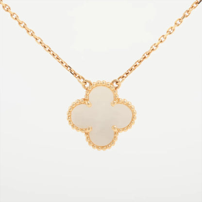 Van Cleef & Arpels Vintage Alhambra Mother of Pearl Necklace - photo 2