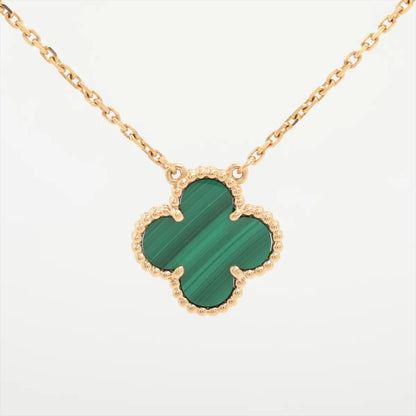 Van Cleef & Arpels Vintage Alhambra Malachite Necklace - photo 3