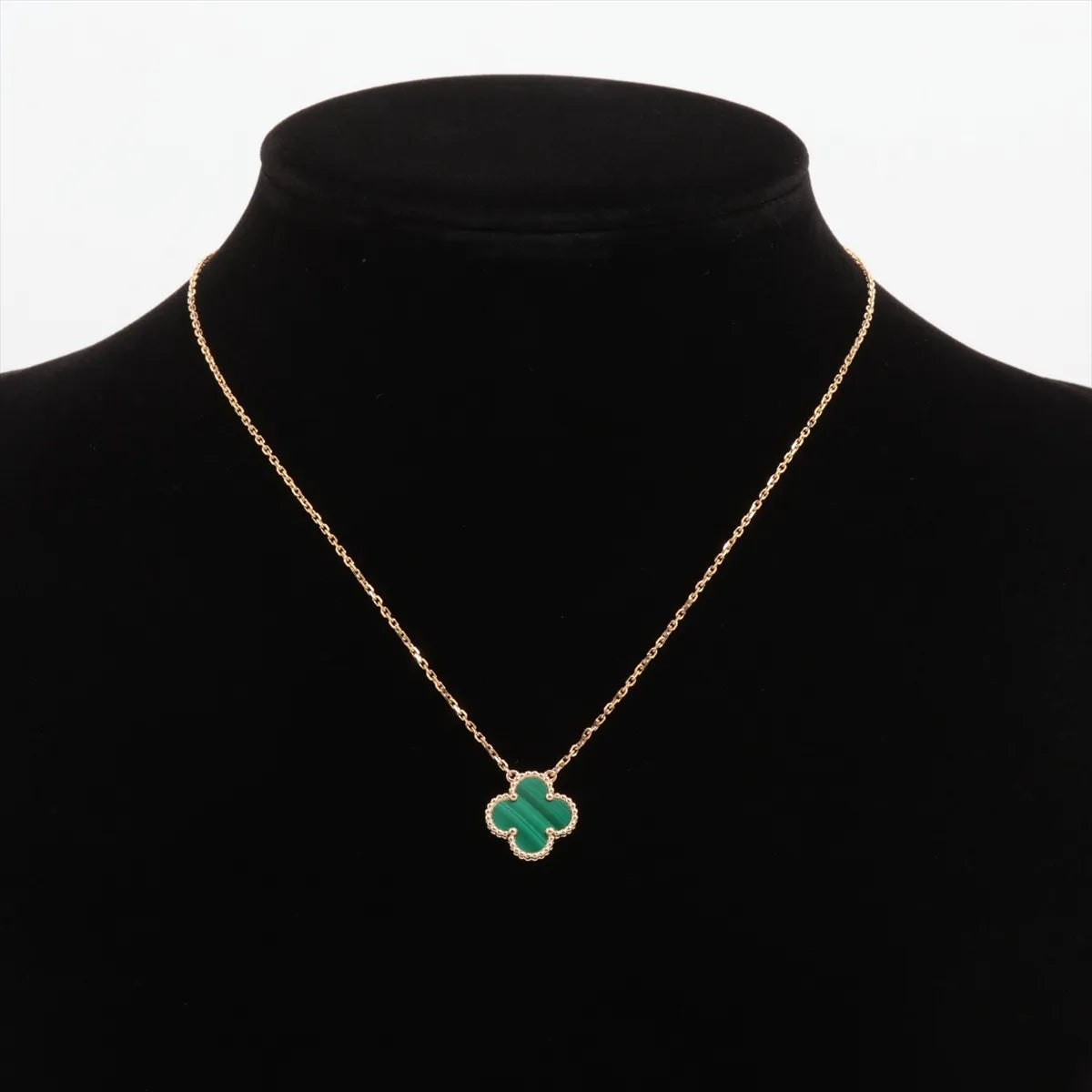 Van Cleef & Arpels Vintage Alhambra Malachite Necklace - photo 6