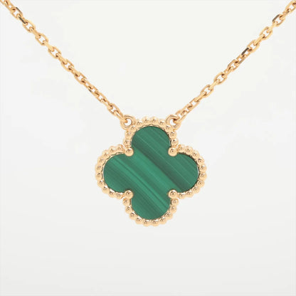 Van Cleef & Arpels Vintage Alhambra Malachite Necklace - photo 2