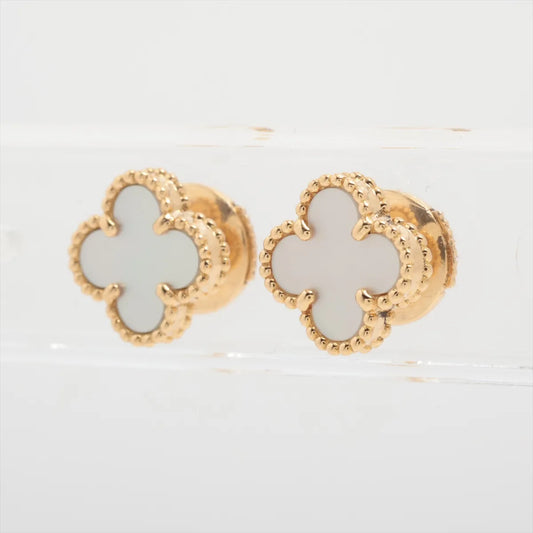 Van Cleef & Arpels Sweet Alhambra Mother of Pearl Earrings - photo 1