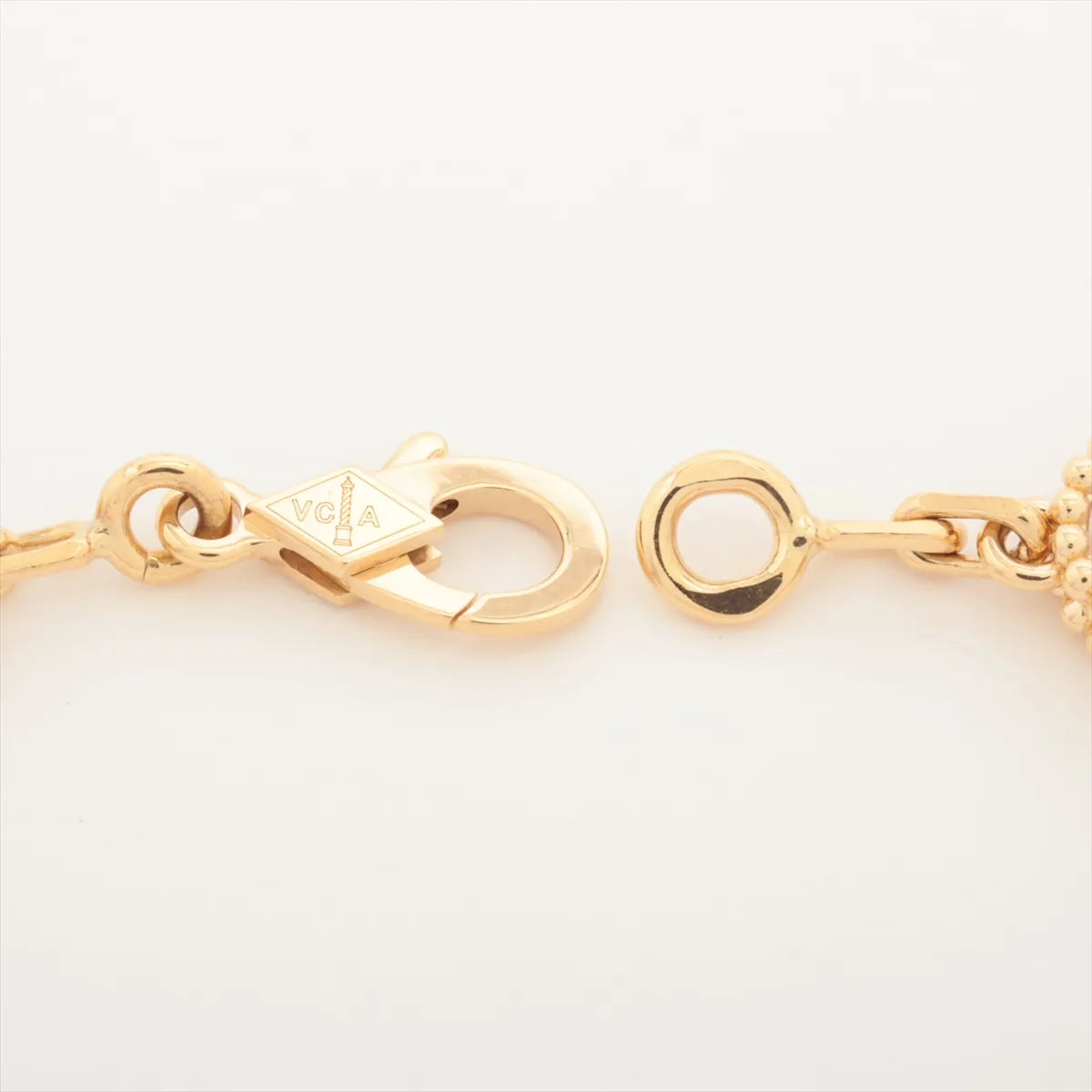 Van Cleef & Arpels Vintage Alhambra 5 Motifs Mother of Pearl Bracelet - photo 4
