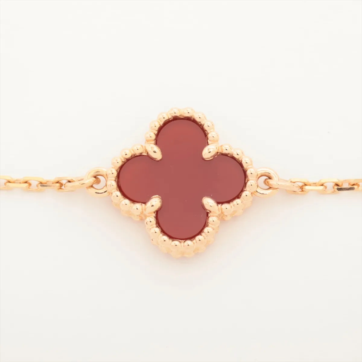 Van Cleef & Arpels Sweet Alhambra Carnelian Bracelet - photo 3