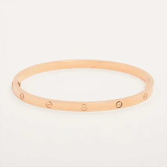 Cartier Love SM Pink Gold Size 17 Bracelet - photo 1