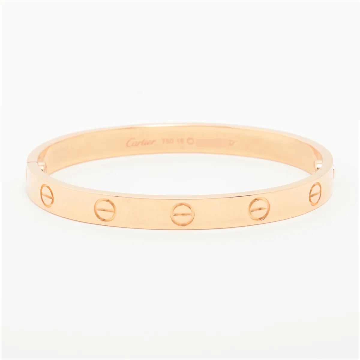Cartier Love Classic Size 16 Pink Gold Bracelet - photo 2