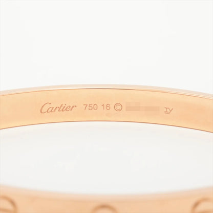 Cartier Love Classic Size 16 Pink Gold Bracelet - photo 4