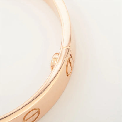 Cartier Love Classic Size 16 Pink Gold Bracelet - photo 5