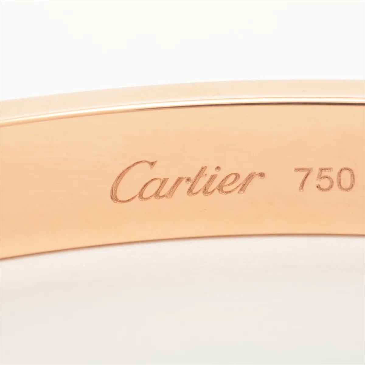 Cartier Love Classic Size 16 Pink Gold Bracelet - photo 6