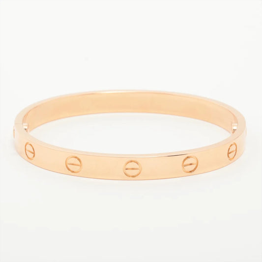 Cartier Love Classic Size 16 Pink Gold Bracelet - photo 1