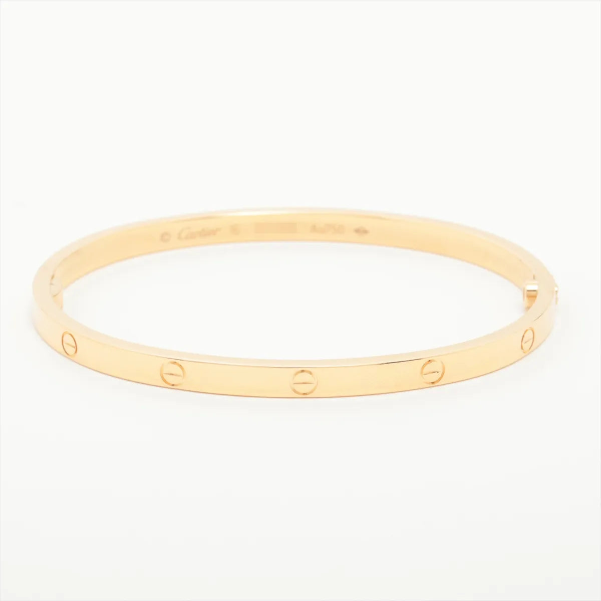 Cartier Love SM Size 16 Yellow Gold Bracelet - photo 3