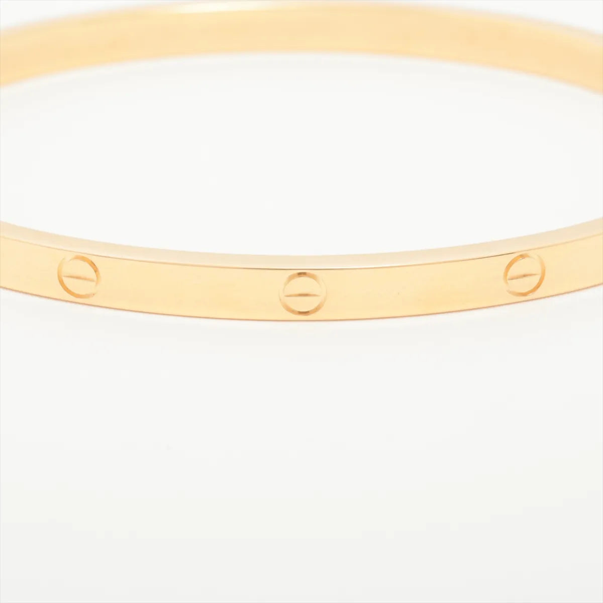 Cartier Love SM Size 16 Yellow Gold Bracelet - photo 4