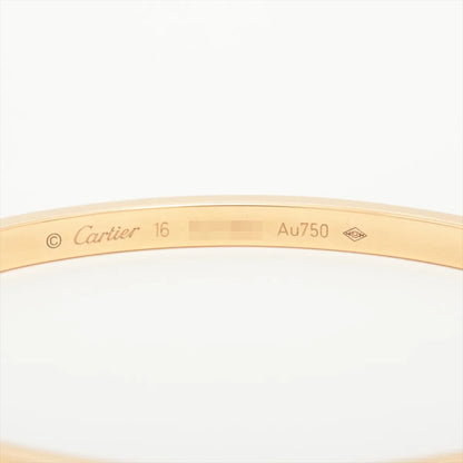 Cartier Love SM Size 16 Yellow Gold Bracelet - photo 5