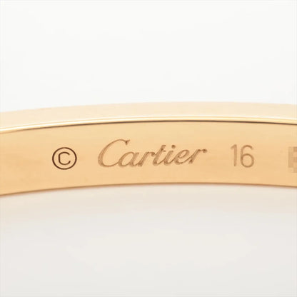 Cartier Love SM Size 16 Yellow Gold Bracelet - photo 7