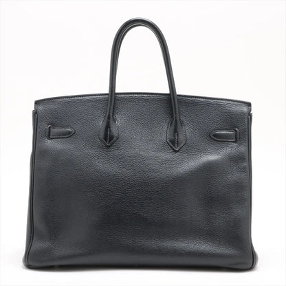 Hermes Birkin 35 Blue Indigo Square G Stamp - photo 4