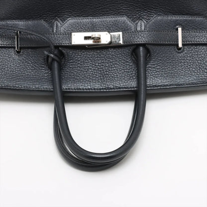 Hermes Birkin 35 Blue Indigo Square G Stamp - photo 5