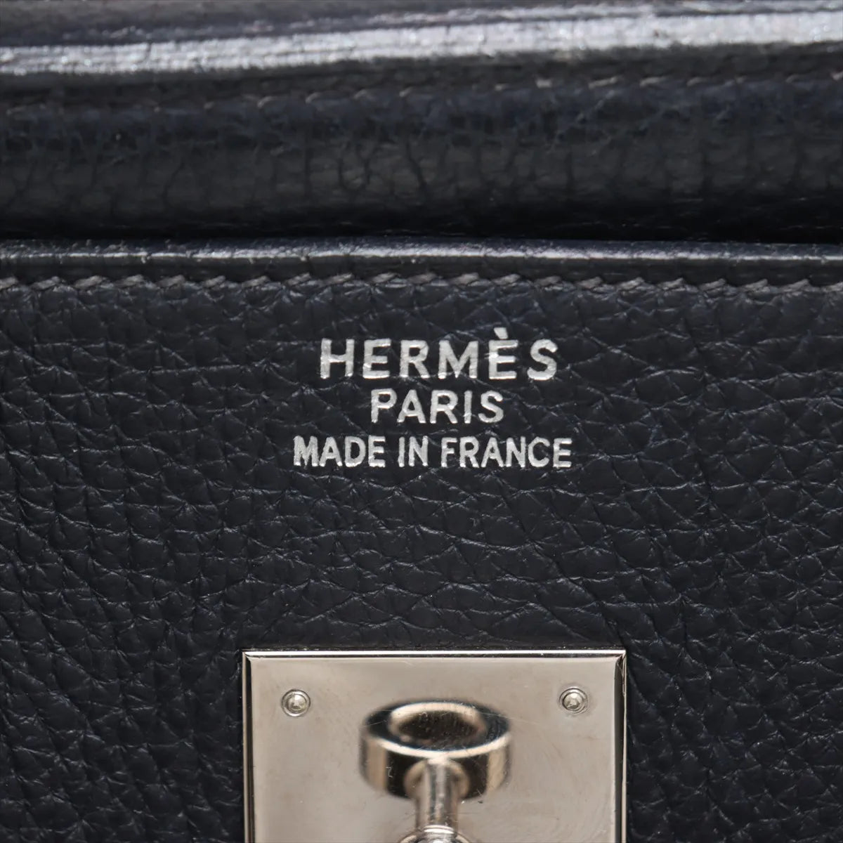 Hermes Birkin 35 Blue Indigo Square G Stamp - photo 10
